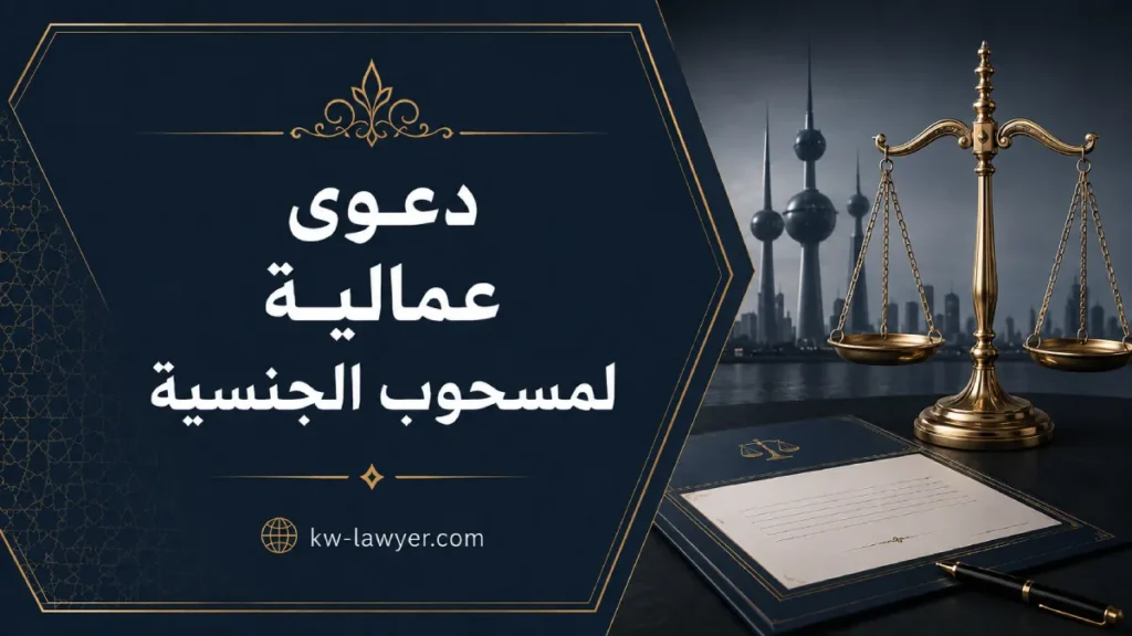 دعوى عمالية لمسحوب الجنسية في الكويت: الحقوق والمدة والإجراءات