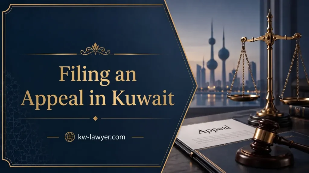 Filing an Appeal in Kuwait: What Should Be Determined Before Appealing?