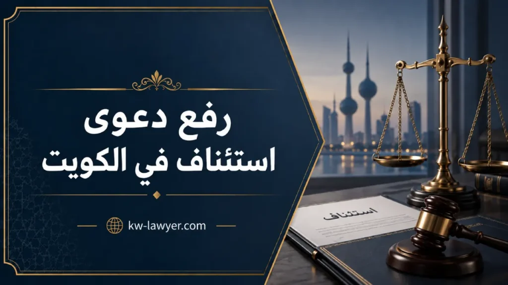 رفع دعوى استئناف في الكويت: ما الذي يجب حسمه قبل الطعن؟