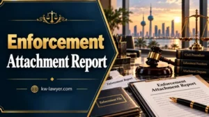 Enforcement Attachment Report in Kuwait: Legal Requirements