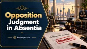 Opposition to a Judgment in Absentia in Kuwait: Time & Procedure