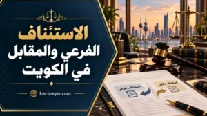 الاستئناف الفرعي والمقابل في الكويت: متى لا يكفي الدفاع؟